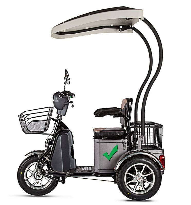 Электроскутер Trike Greengo V5 500W Lux